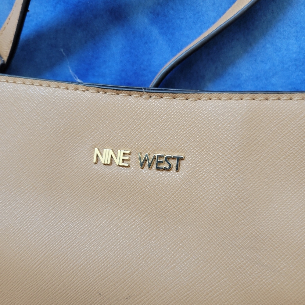 Nine West Tan Purse - Picture 2 of 8